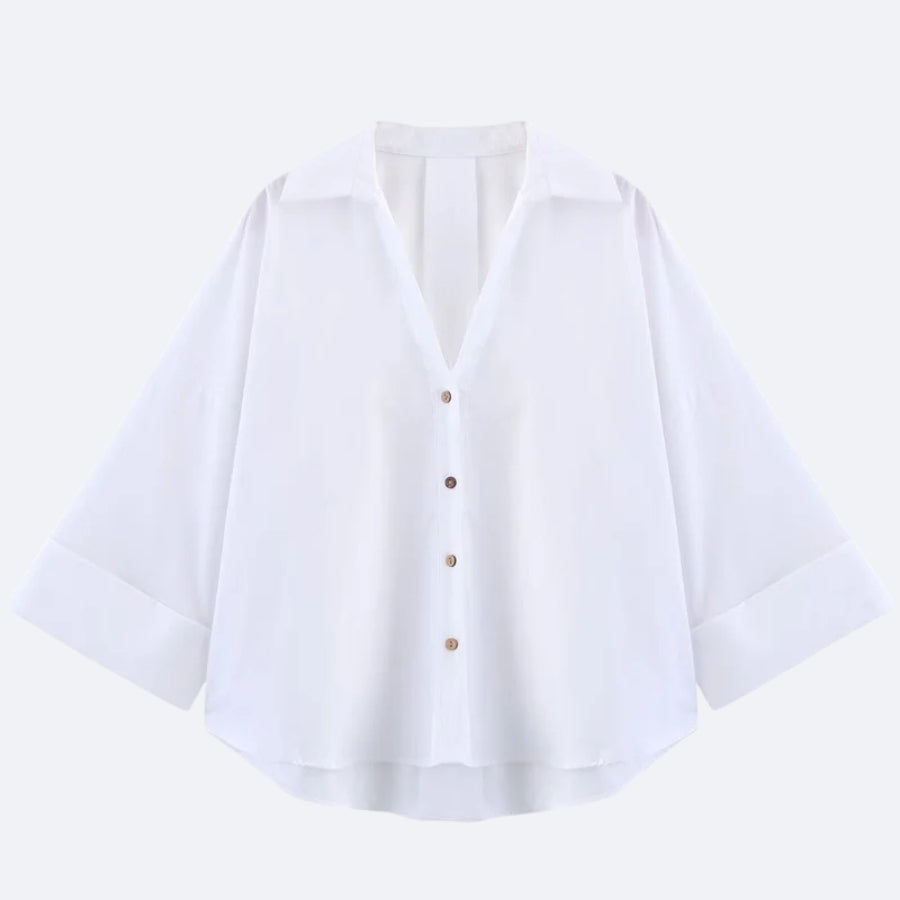 Chemise Blanche Élégante – Un Classique Intemporel