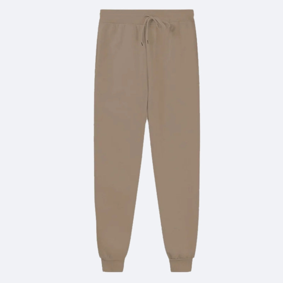 Taupe Comfort Jogging Pants – Understated and Casually Elegant