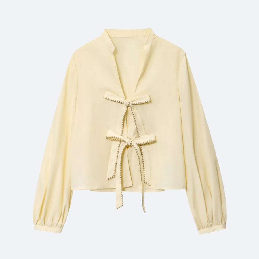 Light Yellow Blouse – Originality & Elegance