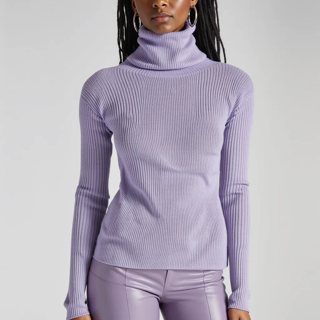 Women's Soft Lavender Sweater