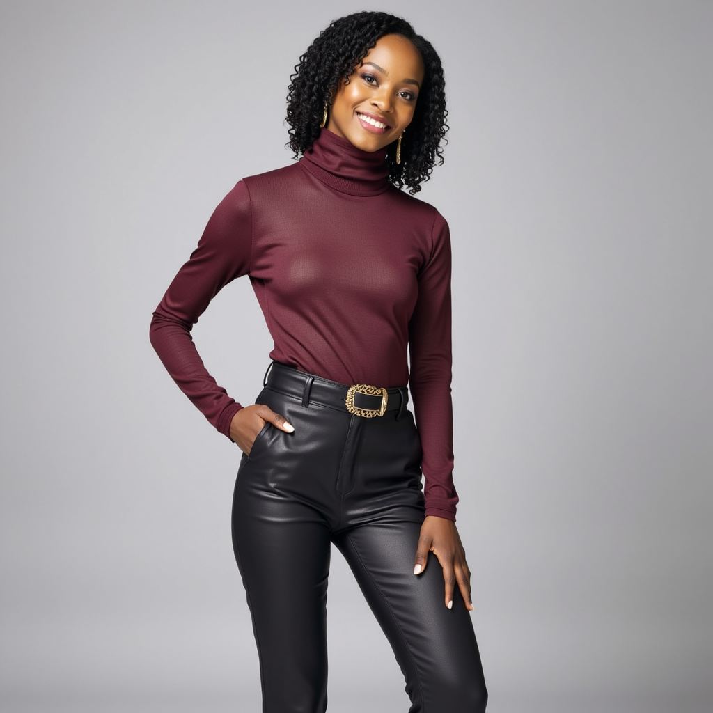 Rich Bordeaux Collar