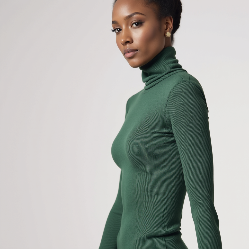Women's Sweater – Emerald Elegance