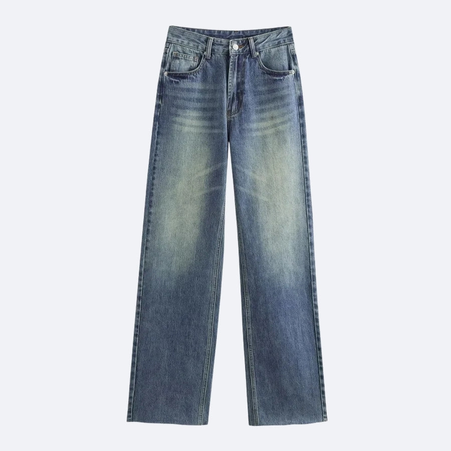Casual Straight Cut Jeans