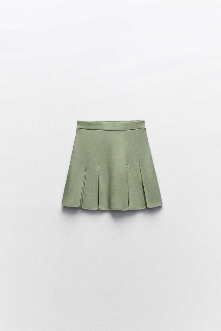 Mini jupe vert
