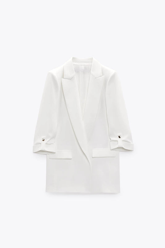 Veste élégante blanc