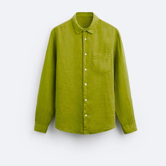 Chemise tendance kaki