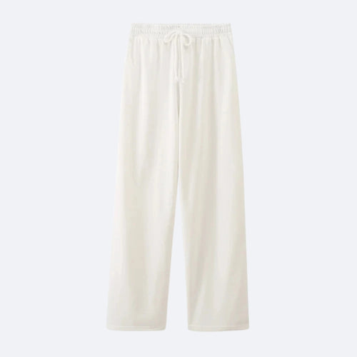Pantalon Large Blanc – Élégance Minimaliste et Confort Absolu