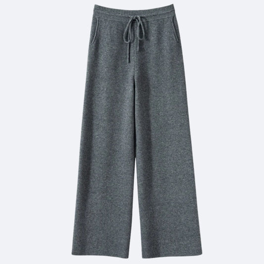 Pantalon Large Gris Anthracite – Élégance Moderne et Confort Absolu