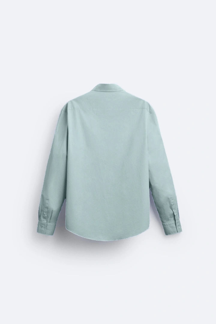 Chemise bleu pastel