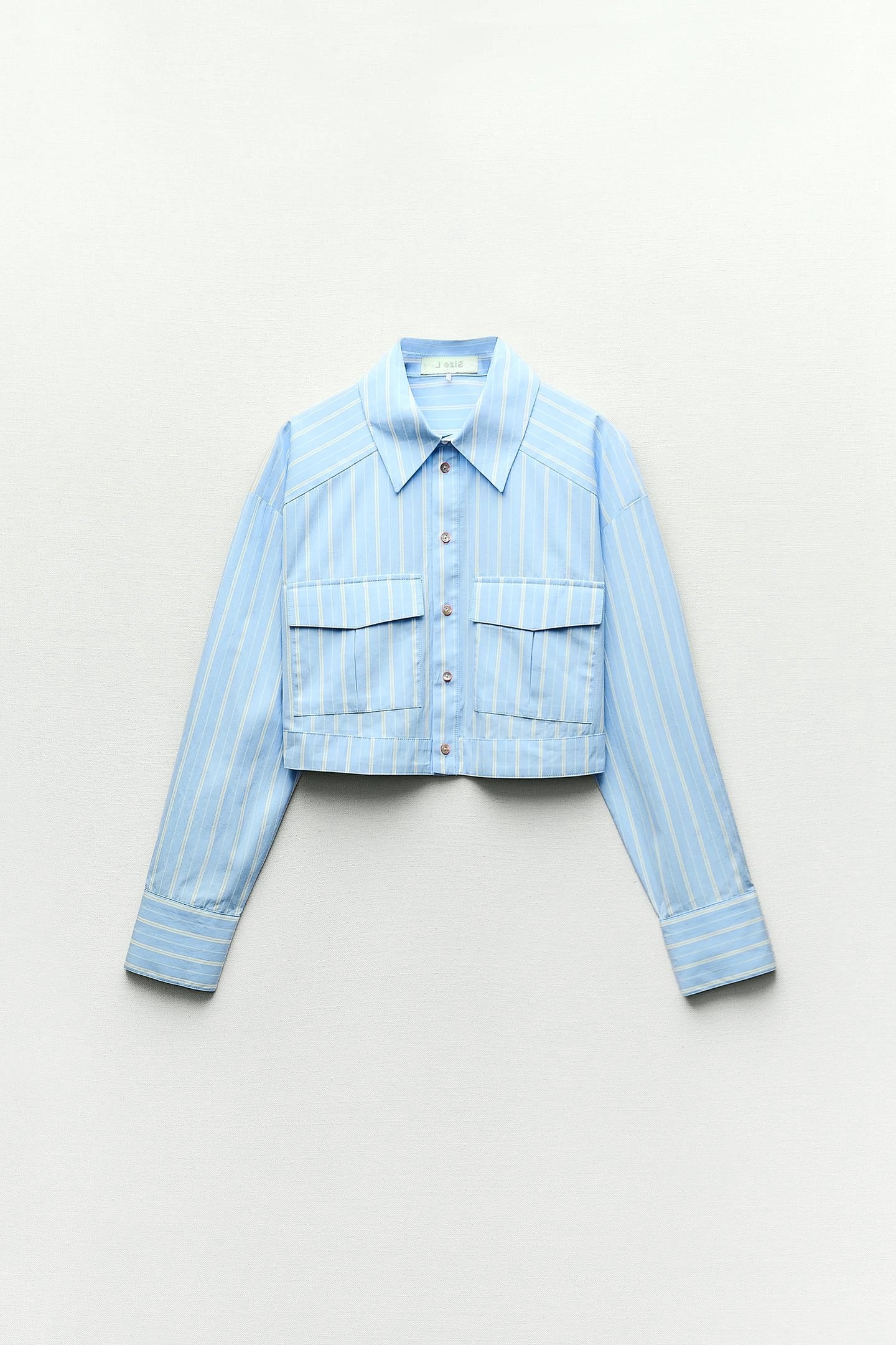 Veste lignée bleu
