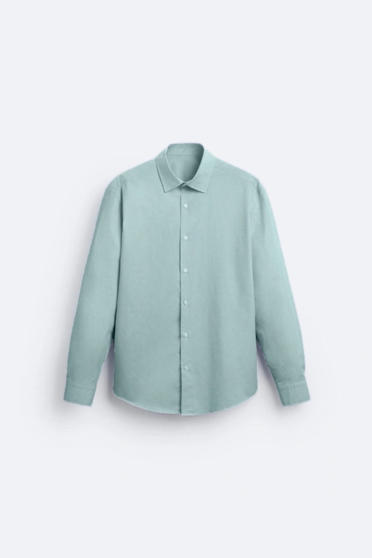 Chemise bleu pastel