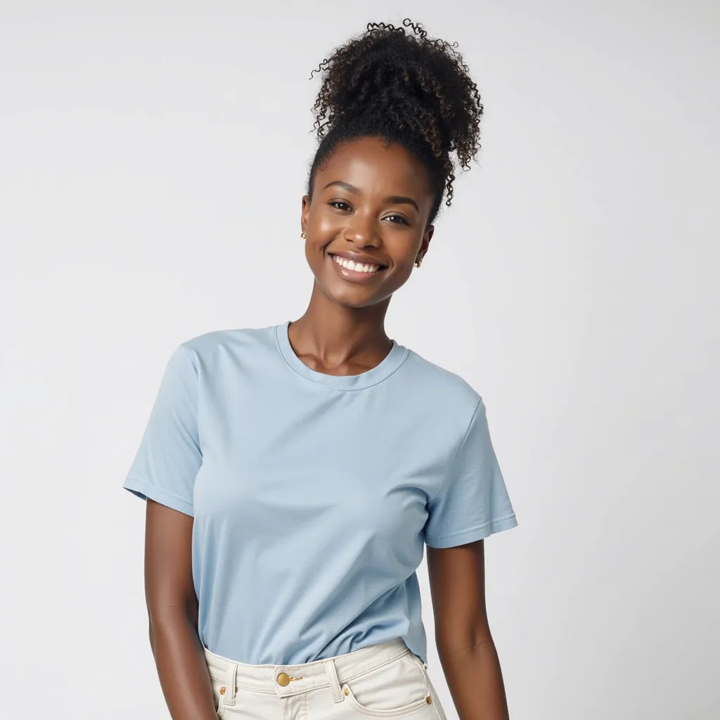 T-shirt Femme Azurée – Un souffle de fraîcheur au quotidien