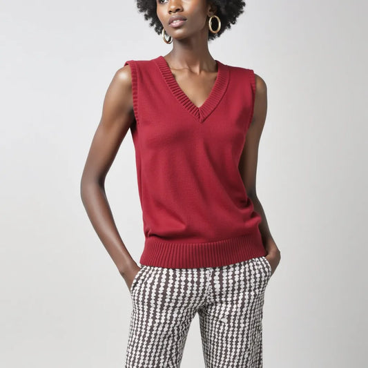 Pull Rouge Élixir – Charme et caractère