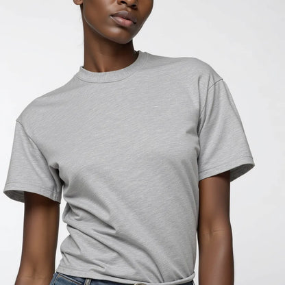 T-shirt Femme Gris Horizon – Le neutre qui fait mouche
