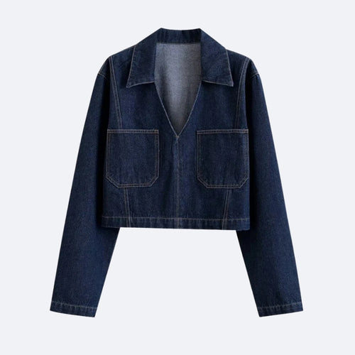 Veste Courte en Jean – Modernité & Élégance
