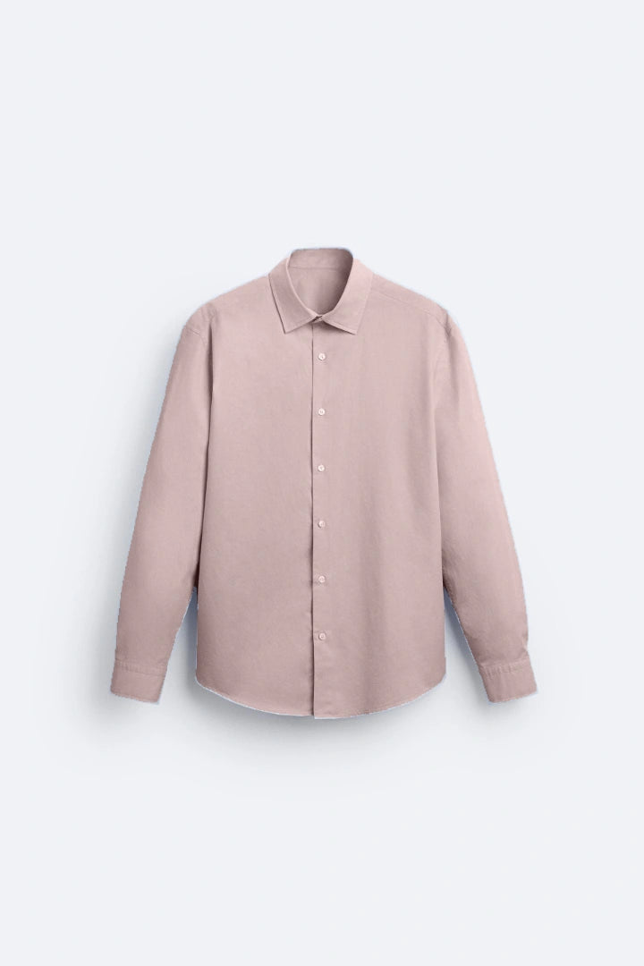 Chemise rose pastel