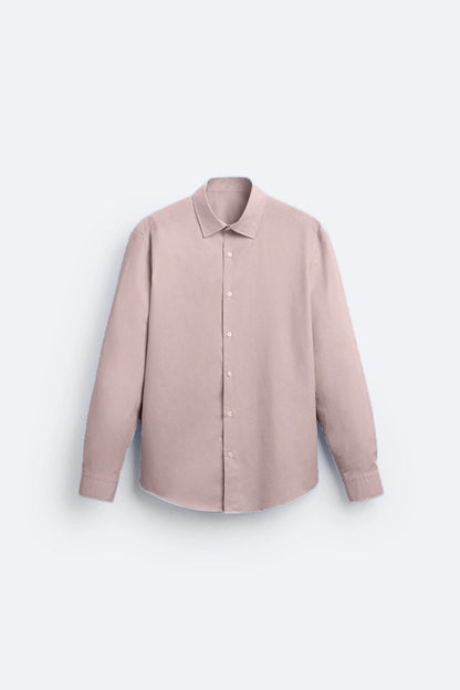 Chemise rose pastel