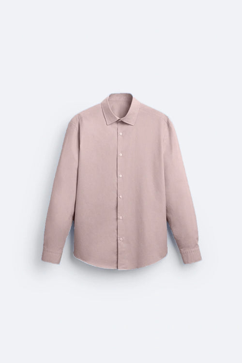 Chemise rose pastel