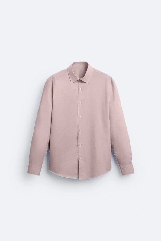 Chemise rose pastel