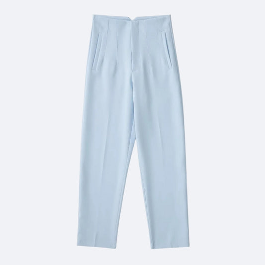 Pantalon Bleu Ciel – Fraîcheur Élégante et Modernité
