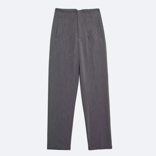 Pantalon Gris Élégant – Sobriété Moderne et Confort Quotidien