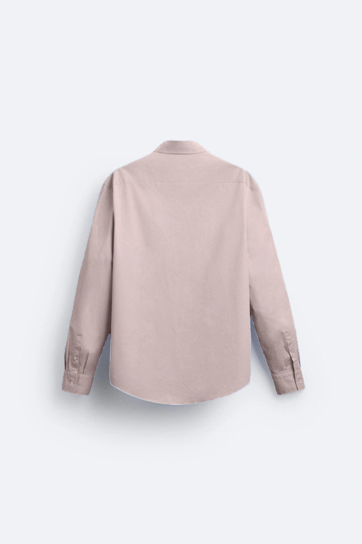 Chemise rose pastel