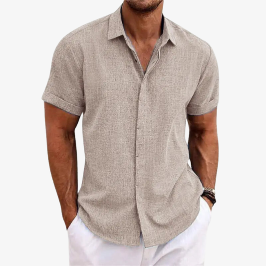 Lightweight Linen Shirt – BreezeFit™