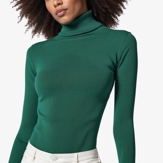 Women's Sweater – Emerald Elegance