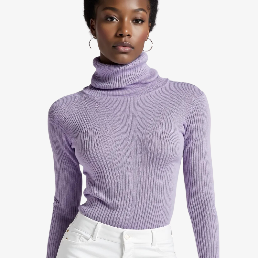 Women's Soft Lavender Sweater