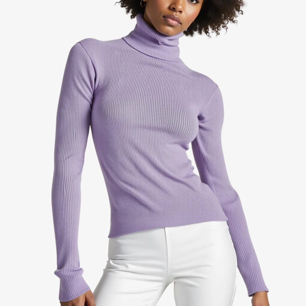 Women's Soft Lavender Sweater