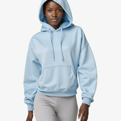 Hoodie Bleu Céleste