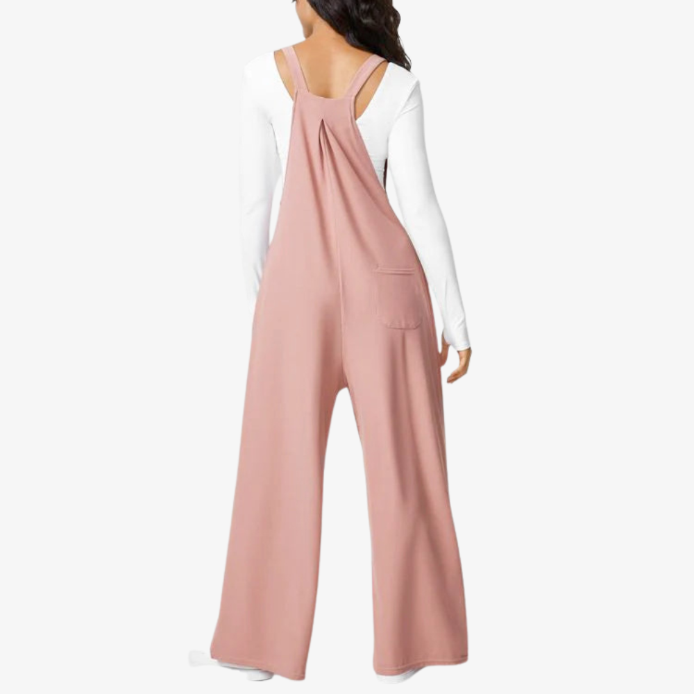 Pantalon à bretelles réglables
