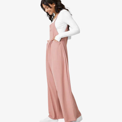Pantalon à bretelles réglables