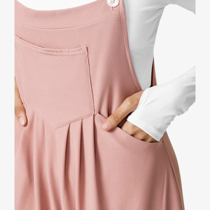 Pantalon à bretelles réglables