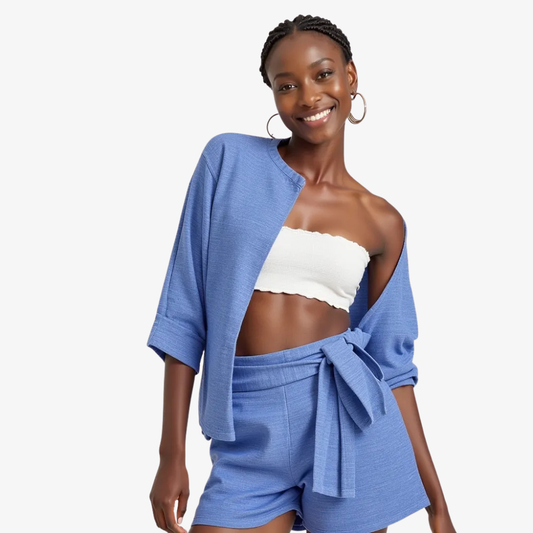 Azure Escape Skirt-Shorts