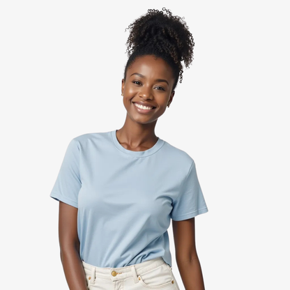 T-shirt Femme Azurée – Un souffle de fraîcheur au quotidien