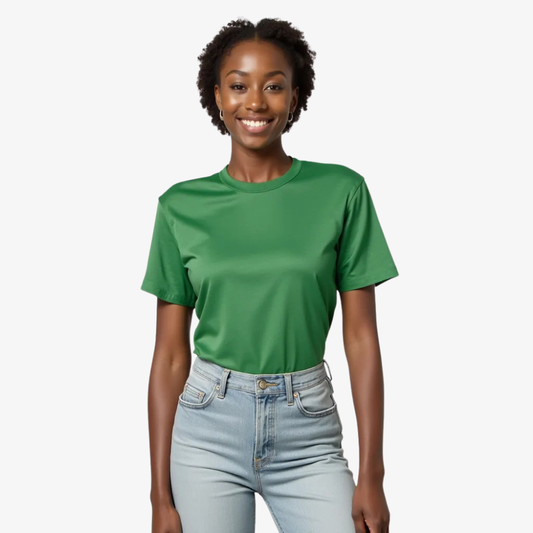 Women's Zenith Green T-shirt – The natural radiance of style