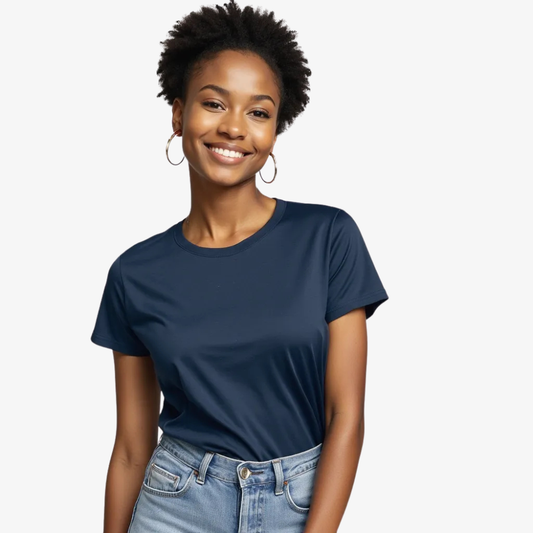 Women's Midnight Blue T-shirt – Everyday elegance and simplicity