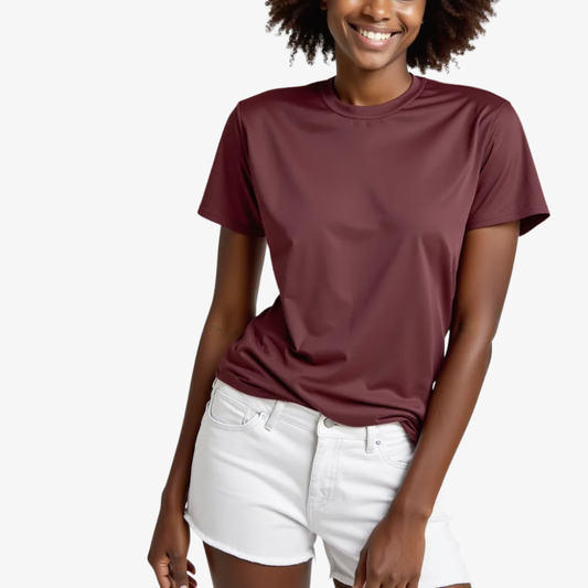 Women's Black Cherry T-shirt – A touch of depth and elegance