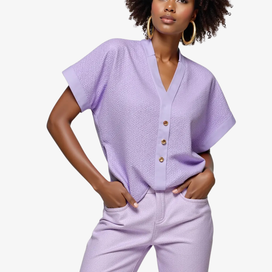 Lavender Glow Blouse