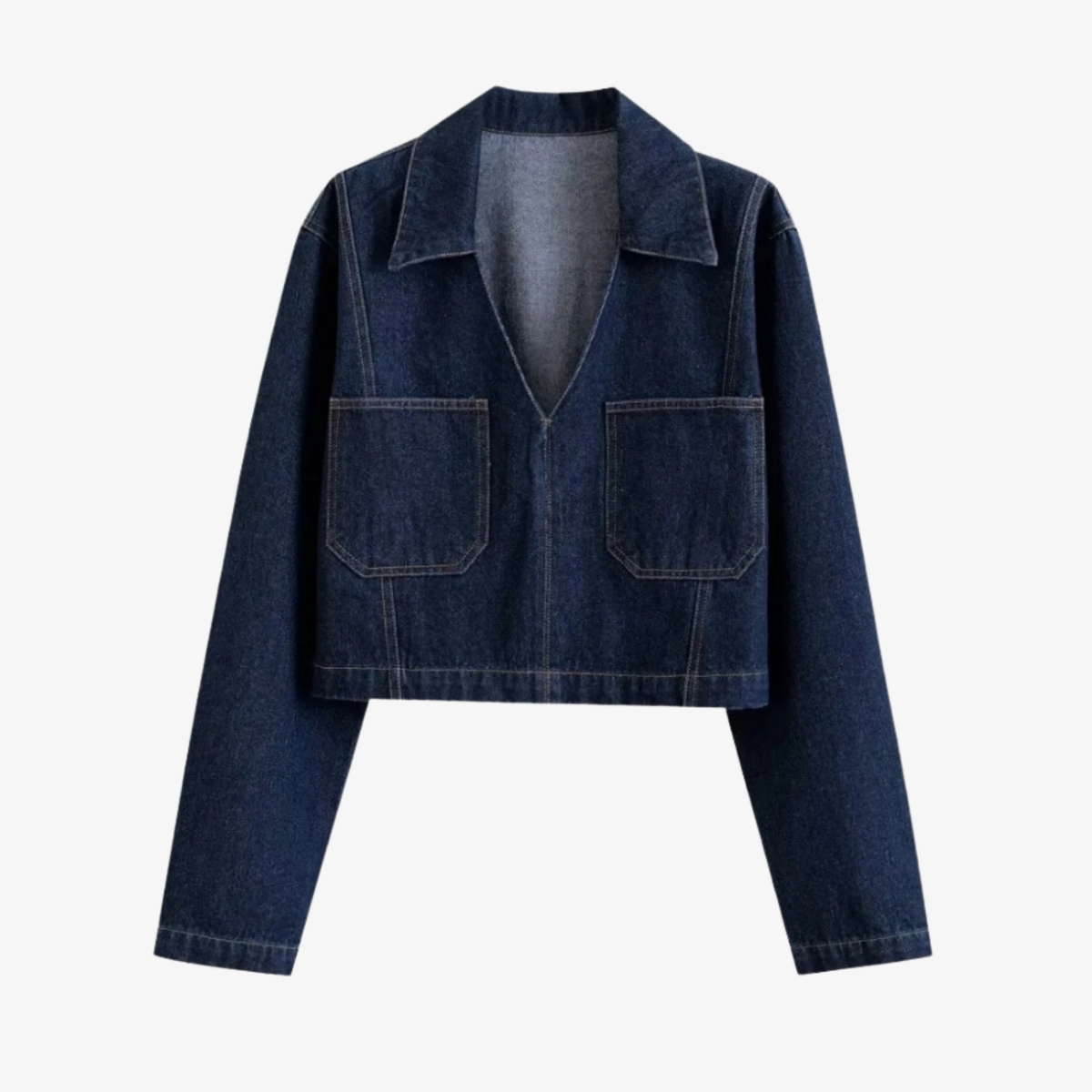 Veste Courte en Jean – Modernité & Élégance
