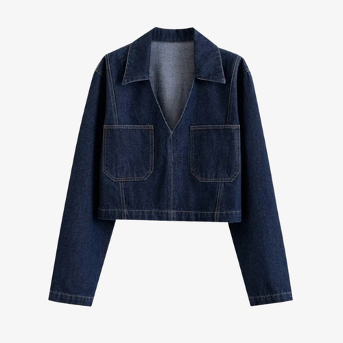 Veste Courte en Jean – Modernité & Élégance