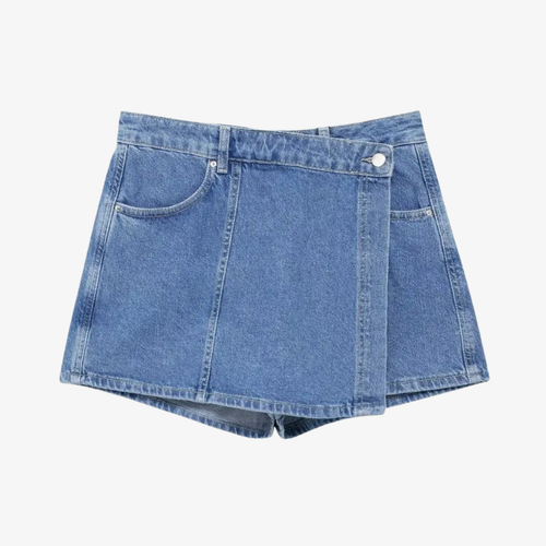 Jupe-Short en Jean – Style & Confort Réunis