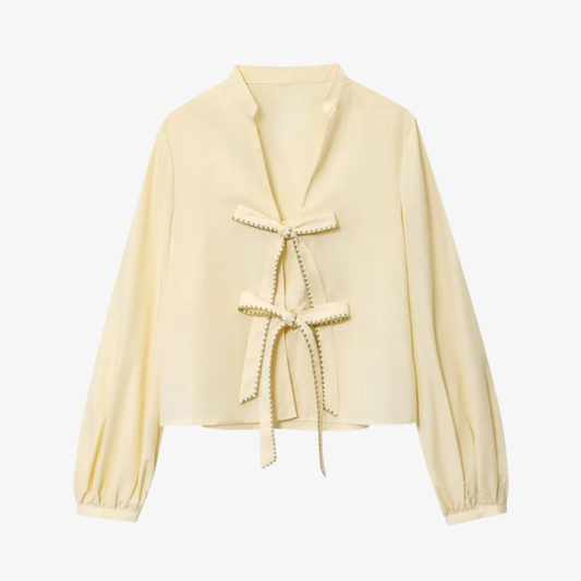 Light Yellow Blouse – Originality & Elegance