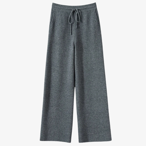 Pantalon Large Gris Anthracite – Élégance Moderne et Confort Absolu