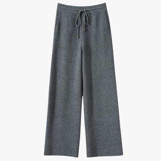 Wide-leg trousers in anthracite grey – Modern elegance and absolute comfort