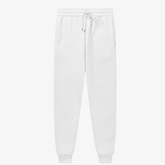 Jogging Confort White – Minimalisme et Élégance Décontractée