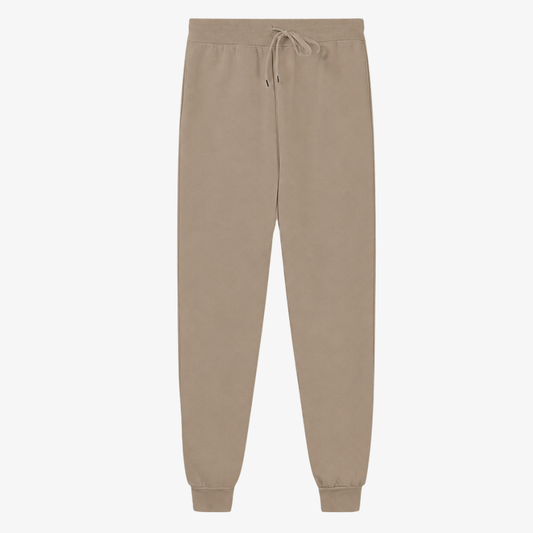 Taupe Comfort Jogging Pants – Understated and Casually Elegant