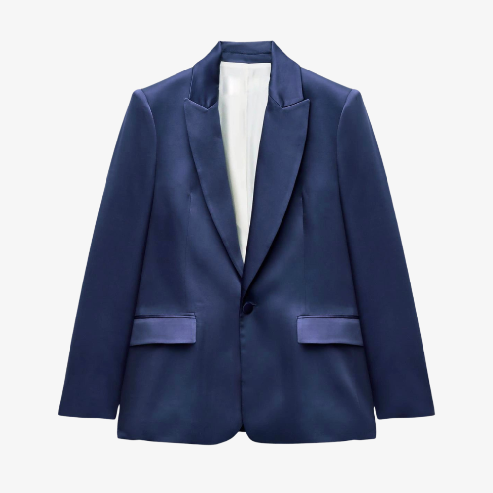 blue suit jacket