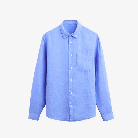 Trendy sky blue shirt 